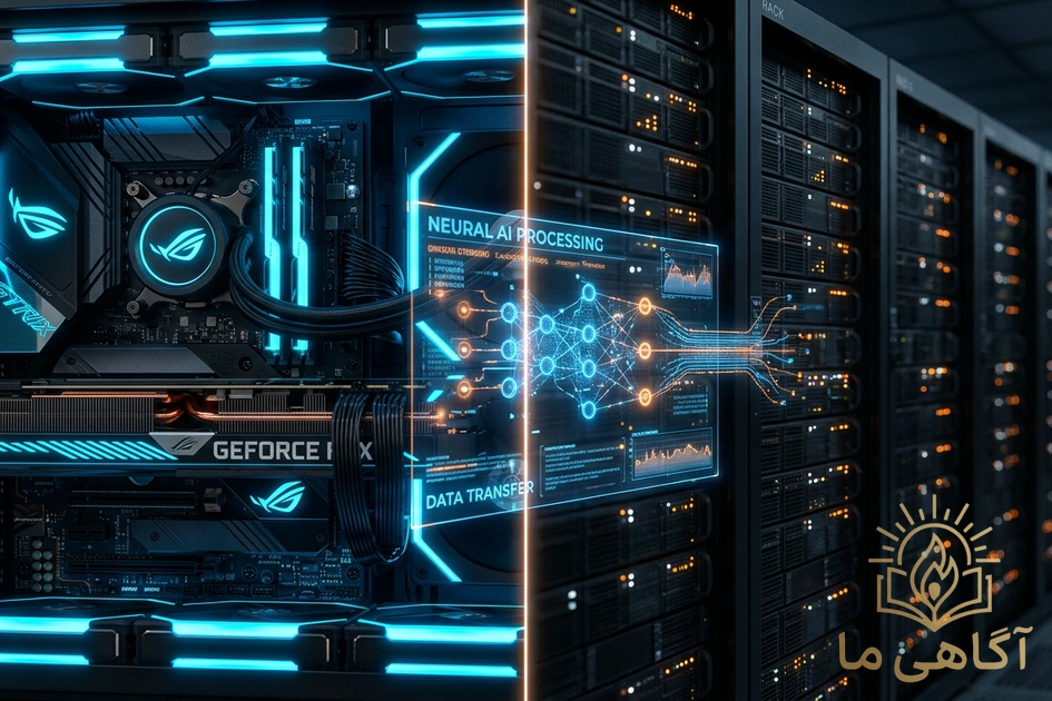 RTX 5090 در برابر سرور AI: آیا کارت‌های گرافیک جایگزین می‌شوند؟
